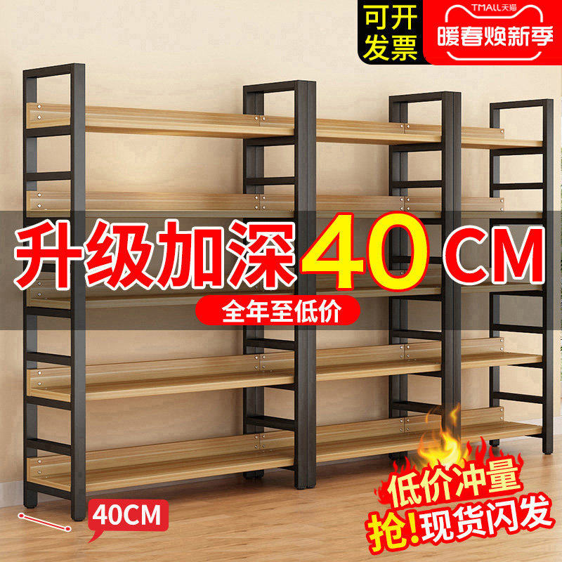 Bookshelves Landing Brief Modern Multilayer Shelving Iron Art Shelves Living-room Display Bookcase Shelving Shelving Home Shelf
