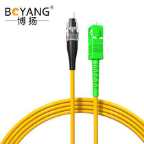 Boyang BY-3711SM telecom grade fiber jumper pigtail 3 M FC APC-SC PC single mode single core FC APC
