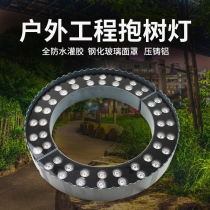 LED ring tree light Column light Corrugated tree light Waterproof tree light Outdoor hoop spot light column light