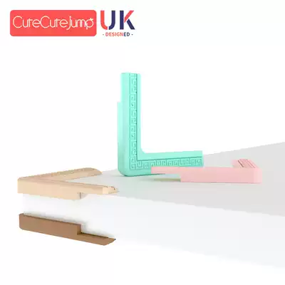Aluminum alloy window anti-collision corner table corner silicone corner protection children anti-bump table corner set bed corner anti-collision protection