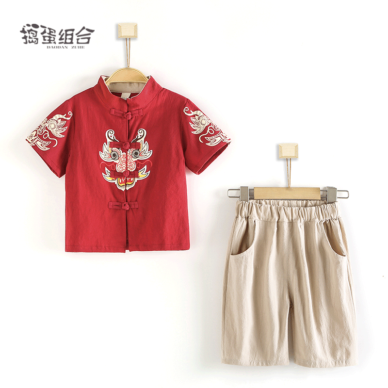 Boy Hanfu Children's Tang Costume Summer Clothing Year Old Boy Clothes Boy China Wind Super Fairy Ancient Clothes Country Less Master Fu