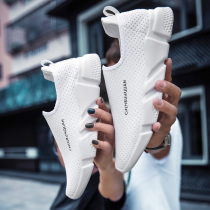 Summer big boy shoes breathable thin casual socks shoes net shoes summer junior high school students mesh summer big mesh