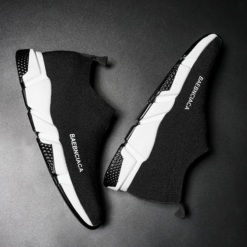 2022 new spring socks shoes men's tennis red high cylinder shoes men lovers breathable Paris low help breathable 100 hitch