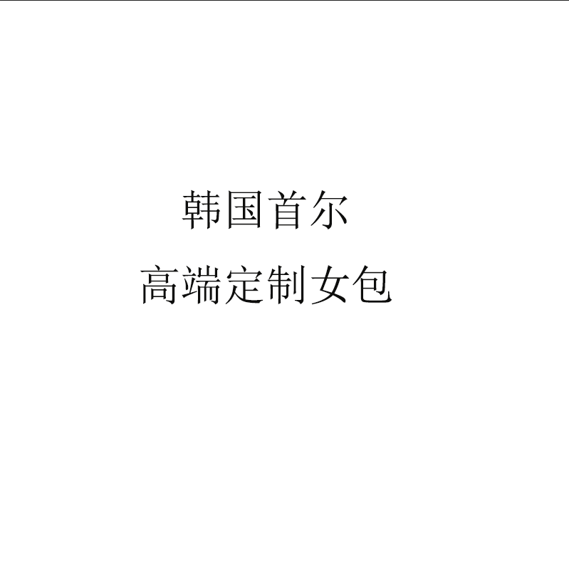 韩国首尔高端定制女包企业店