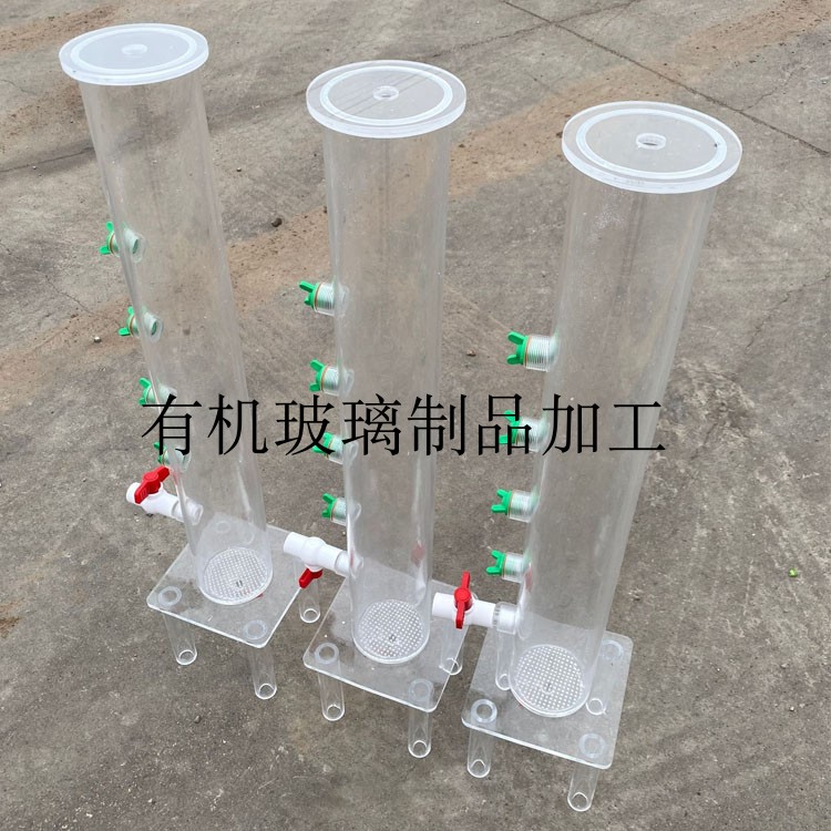 High transparent acrylic soil column instrument soil percolation experimental device seepage Ma's bottle organic glass earth column custom