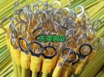 Yellow-green flange Anti-static jumper flange Anti-static connection line Oil pipeline fittings Flange electrostatic copper belt