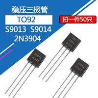 c828 Gói triode S9013 TO-92 Bóng bán dẫn triode nguồn NPN 2N3904 plug-in S9015 S9014 s8550 transistor a1015