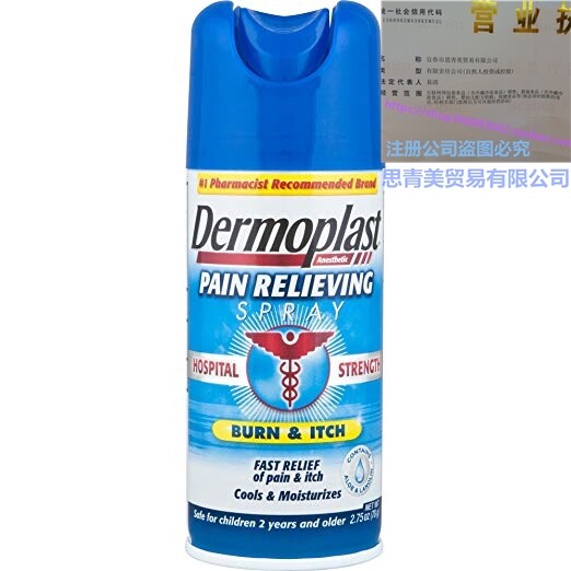 Dermoplast Hospital Strength Pain Relieving Spray for Minor