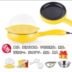bếp lẩu mini Đa năng bữa sáng tạo tác tự động tắt trứng ốp la hấp trứng hấp nồi chiên trứng điện đôi chảo rán nhỏ - Nồi trứng ca nấu đa năng mishio Nồi trứng