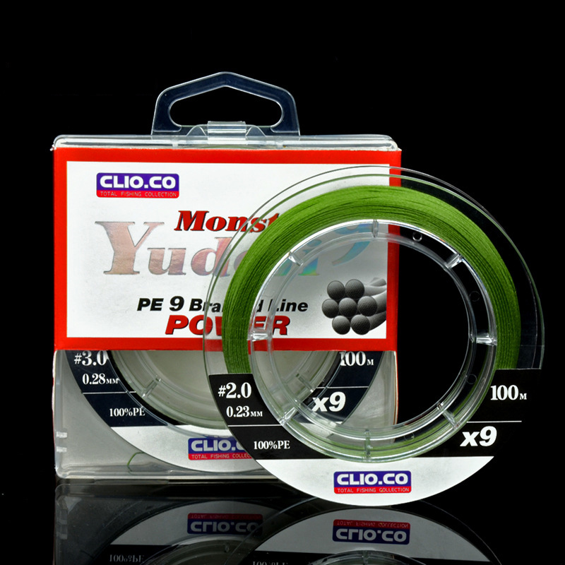 Comilon Dali Line 100 m Lua Pe Line Super Strong Terminal 9 knitting Anti - bite Line Fishing Line Main Line