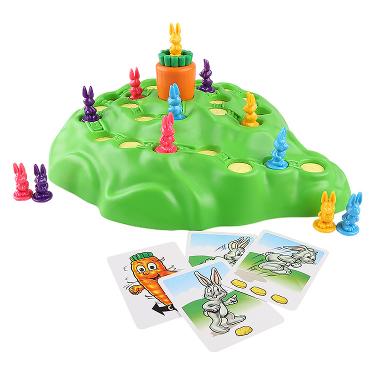 Rabbit Trap Offseason Parenting Interactive Children Gathering Tabletop Game Puzzle thinking training for girls' toys
