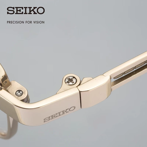 Seiko Seiko Glasses Classic Series Men's Pull -Rame Fashion Business Titanium Glasses рамки HC1026