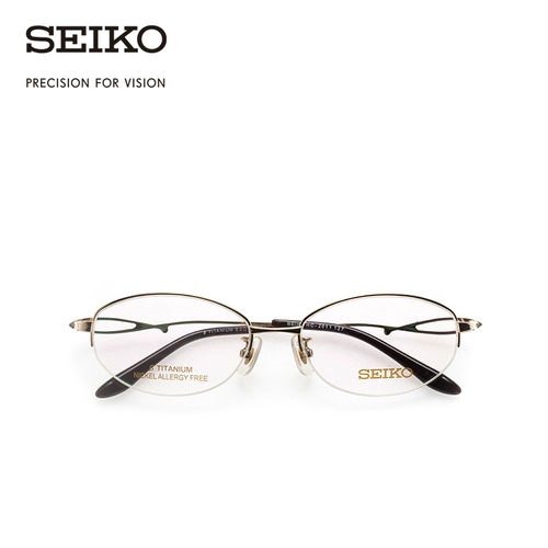 Seiko Seiko Glasses Classic Series женского полубески элегантного делового титанового очка рамки HC2011