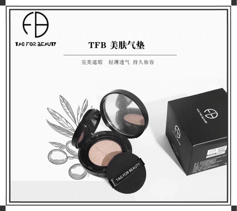 TFB Water Light Air Cushion Bb Cream Flawless Light And Persistent Control Oil Naked Makeup Nourishing moisturizing Isolation No Makeup Woman