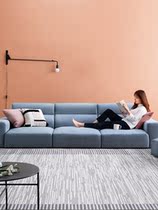 Heng Private Nordic light luxury carpet Living room Gray simple modern household sofa coffee table mat Bedroom bedside blanket ins