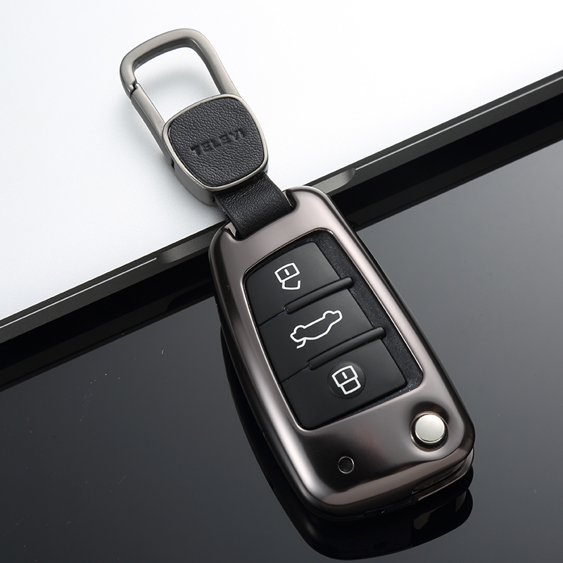 2020 Audi Q3 A3 Q2L metal key sleeve male and A1 A1 S3 S3 Q7 Q7 car key bag shell buckle-Taobao