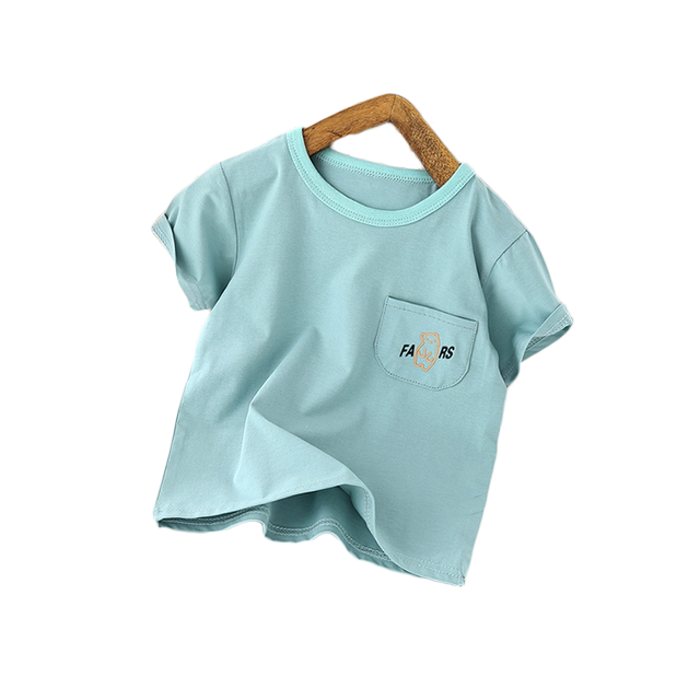 Baby summer cotton short-sleeved top