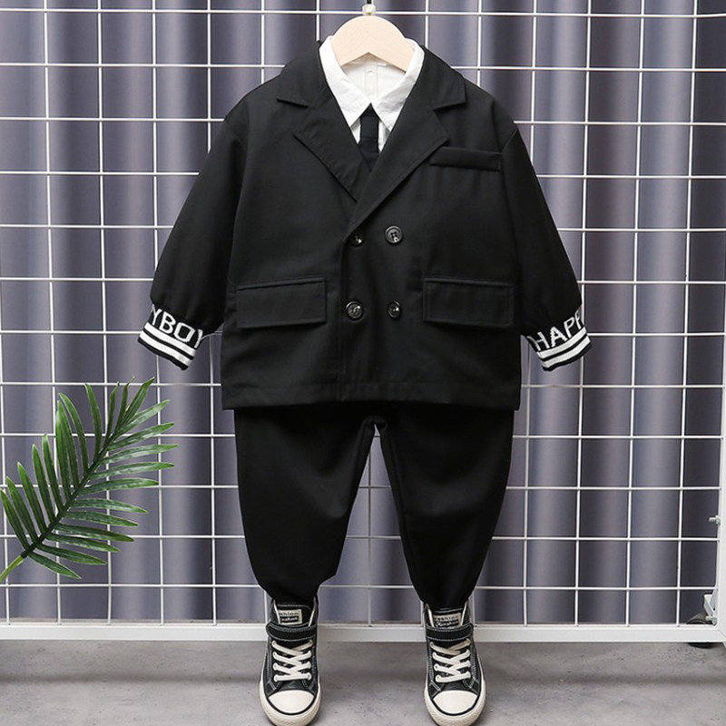 Boys suit 3 Korean version of spring handsome baby year old spring and autumn casual dress children's suit men's small suit suit