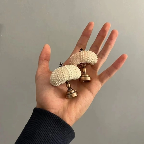 Ретро маленький ночник, летняя металлическая настольная лампа