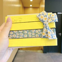 14#ярко -желтый пояс Bow Four -Piece Outfit