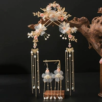 Белый комплект, в цветочек