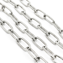 304 Stainless Steel Chain Iron Chain Dog Chain Sub Lock Chain 1 2 1 5 2 2 5 3 4 5 6 8 10 12mm coarse