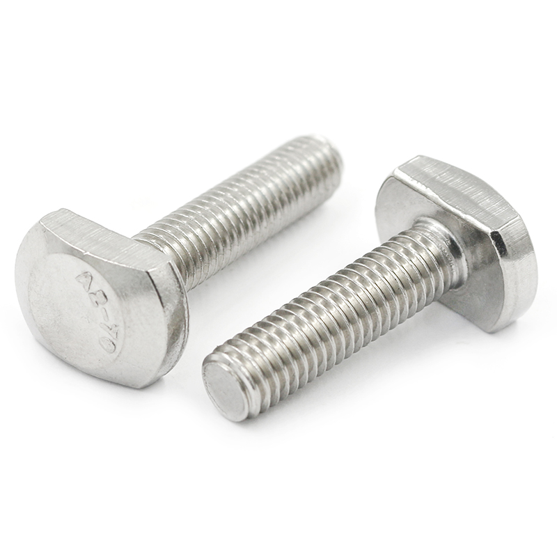 M5M6M8M10M12mm 304 stainless steel T-type screw GB37 t groove with bolt T-shape pressure plate screw