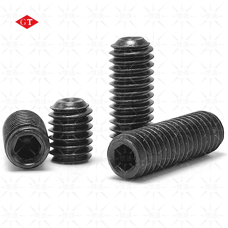 (3 4-10 teeth 1 inch-teeth) 12 9 U.S. hexagon socket head screw DIN916 concave end set machine meter