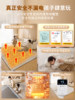 Sanshun Warm Moisture Electric Heating Carpet Graphene Floor Heating Pad Home Use Removable and Washable Heating Mat Carbon Crystal Floor Heating Pad