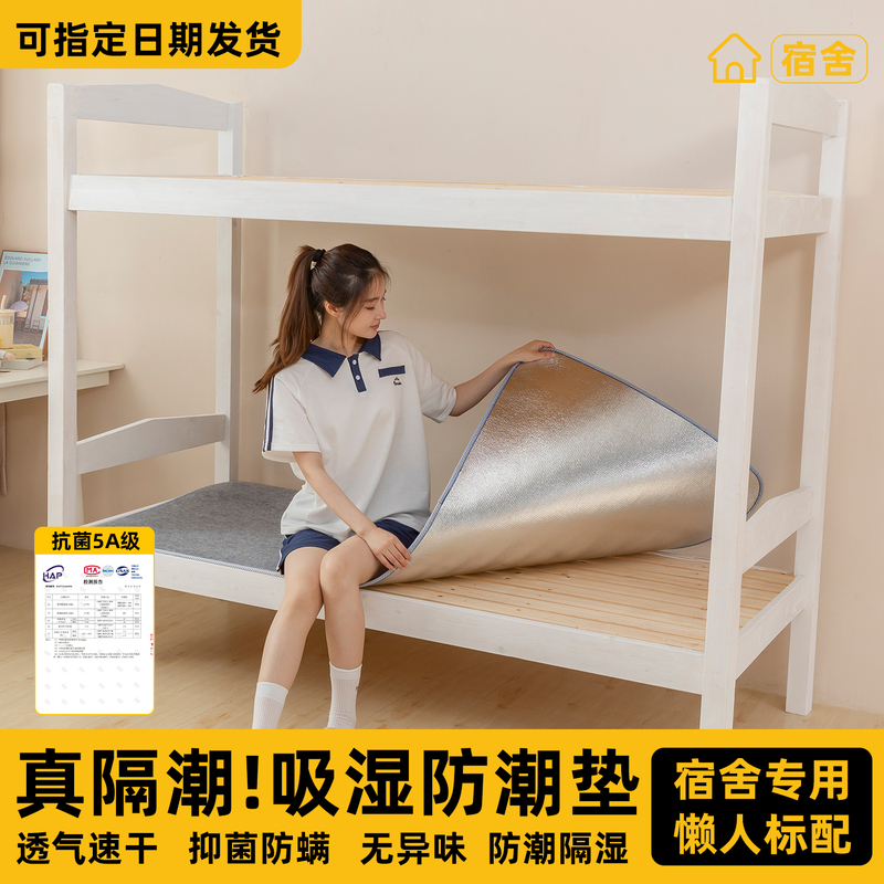 Moisture-Proof Mat for College Dormitories, Anti-Moisture, Anti-Mildew, Anti-Mite, Dirt-Proof Mat for Bed, Moisture-Proof Felt Mat for All Seasons, Thickened