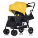 Baby twin stroller can be detached for 0-7 years old