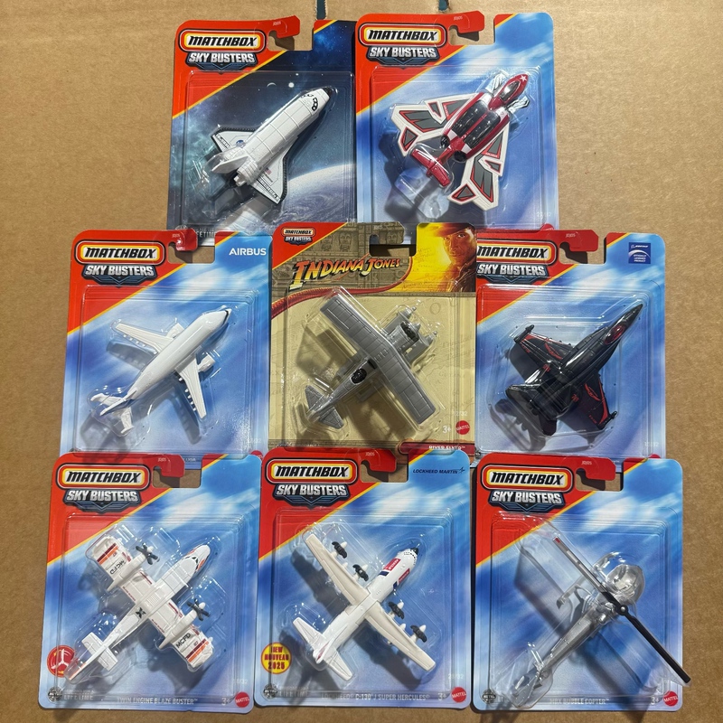 Matchbox Topgun Aircraft Series Glr68 City Hero Aircraft Model Sliding Helicopter Passenger Plane Combat