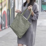 Брендовая кожаная вместительная и большая сумка на одно плечо, сумка через плечо