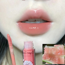 Gentle and versatile~Kitty Clear Lip Gloss Watery Mirror Jelly Lip Glaze Whitening Moisturizing Lip Gloss
