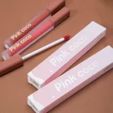 Атмосферный матовый блеск для губ, помада, полупрозрачная растушевка, не выцветает