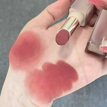 Cool temperament color matte matte velvet powder mist lipstick non-fading non-stick cup whitening low saturation fake makeup