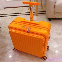 Kuchum 20 inch aircraft suitcases female small light password den case pull lever case leather 24 suitcase small number