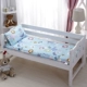 Mẫu giáo nệm nệm 60 * 120cm Trẻ em có thể tháo rời giường gấp 褥 Em bé bông lụa đệm lõi 60x135 nệm gấp 3
