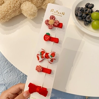 Красная клубника, комплект, 5 шт