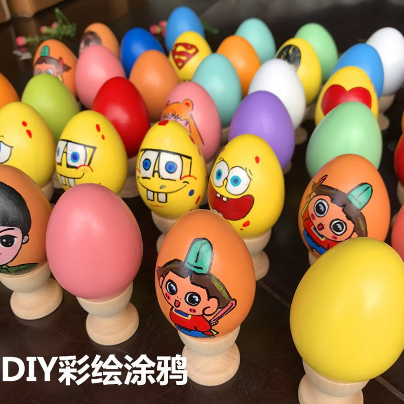 仿木假鸡蛋：过家家中的创新玩具