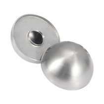 304 stainless steel hemispheric mirror nails plexiglass decorative nails acrylic decorative cap advertising nails semi-circular bubble nails