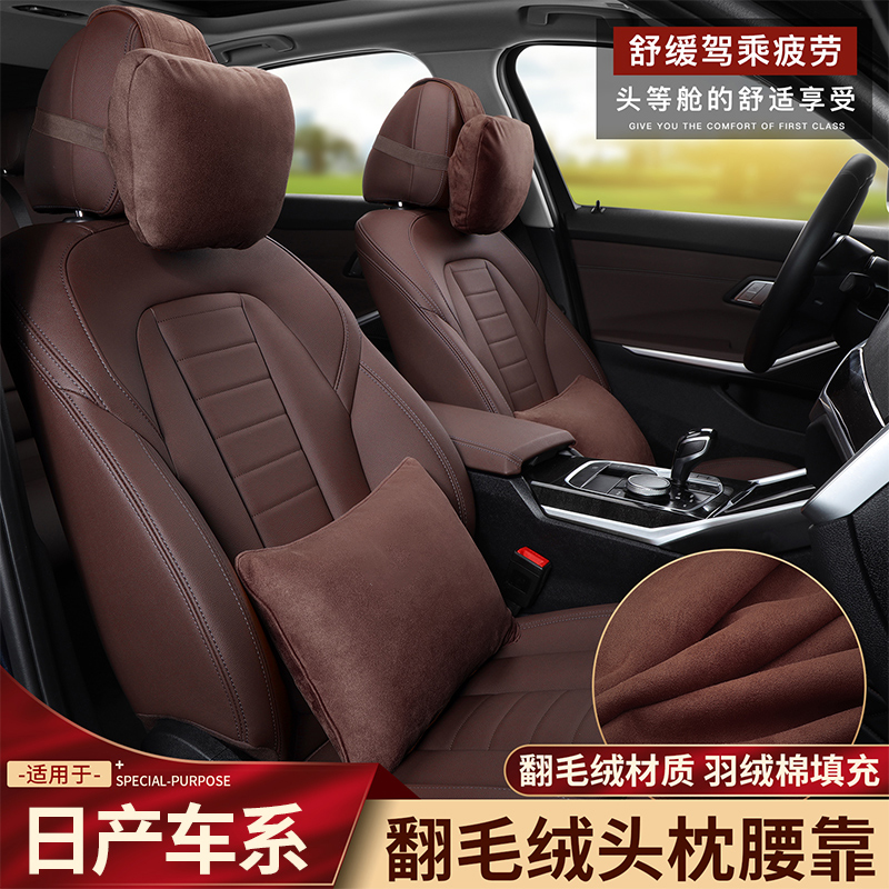 Suitable for Nissan's pillows waist up to the comfort of the comfort of the blue birds Khida Qaida-Qashida Qianxiao Pillow Protection Neck Pillows