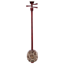 Fanchao Performance Troupe band accompanies traditional Chinese folk plucked instruments rap big sanxian color wood material