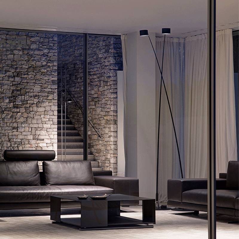 Floor lamp living room trend net red study bedside bedroom vertical Italian ins designer villa restaurant sample