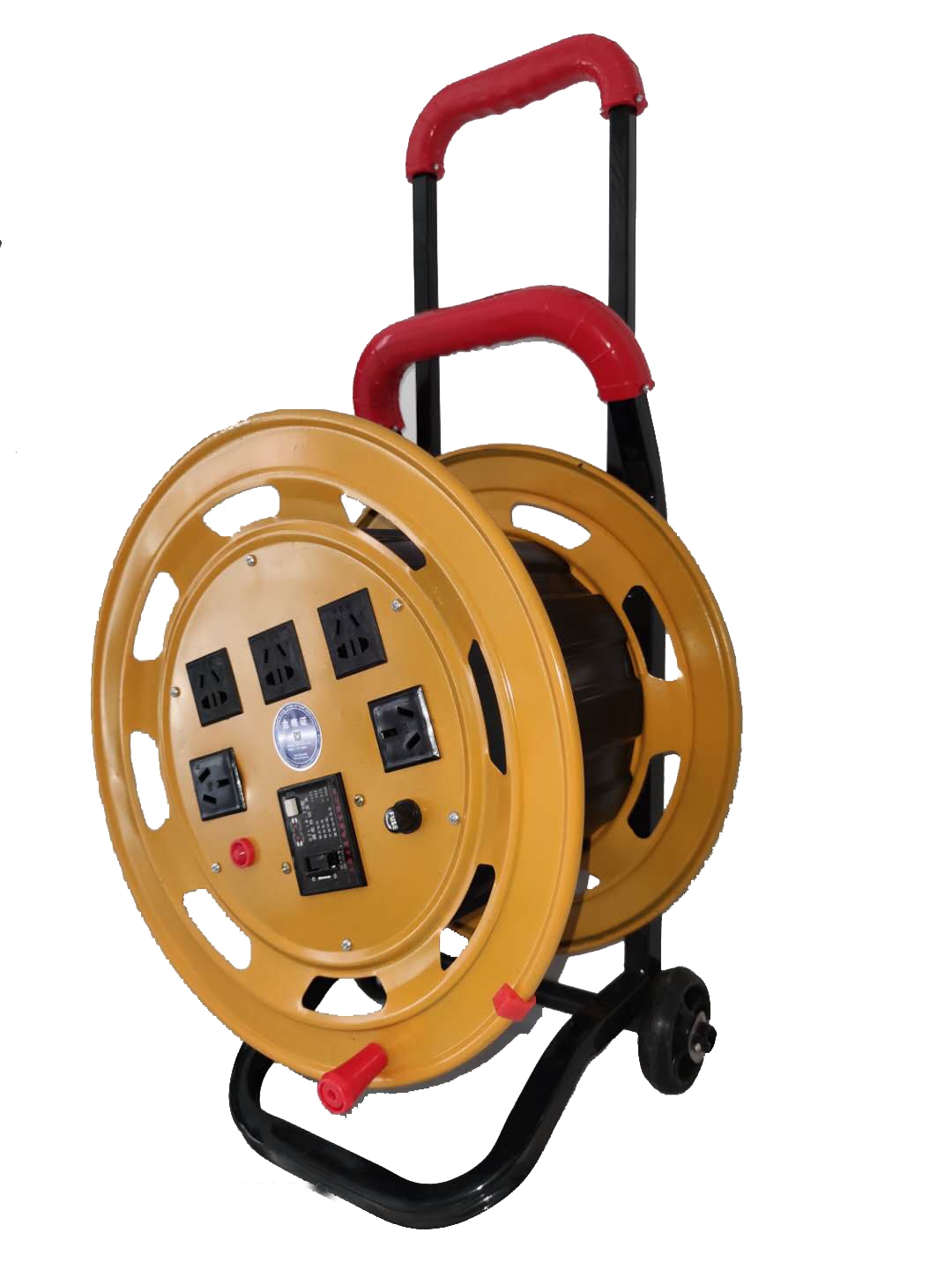 Mobile cable disc winding disc with cable wire 2 3 core 1 5 2 5 squared national standard oak soft cable 100 m