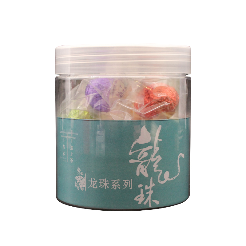 四味古树龙珠茶叶球形云南滇红茶生普洱茶熟小沱茶特级陈年老白茶