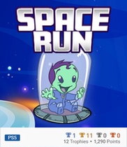 PS5 PS5 PS4 Generation Platinum < Space Run > 2x2 sleeve