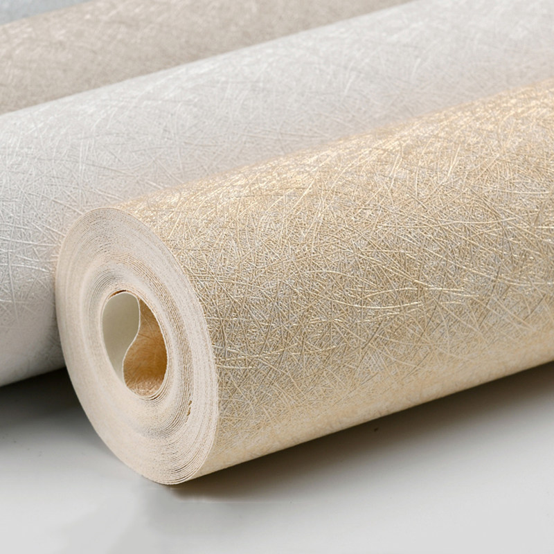 3D silk modern minimal living room wallpaper Nordic waterproof warm bedroom background wallpaper