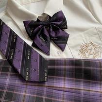 Kasugo (Hunting witch) life and death water matching original purple bow tie tie tie flat corner free magic