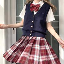 Kasuji (Ji Chunjun) spot nikke daily wool cooperation jk uniform dress red Orthodox top students